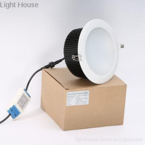 6 inch down light power 30 w down light commercial lighting lamps